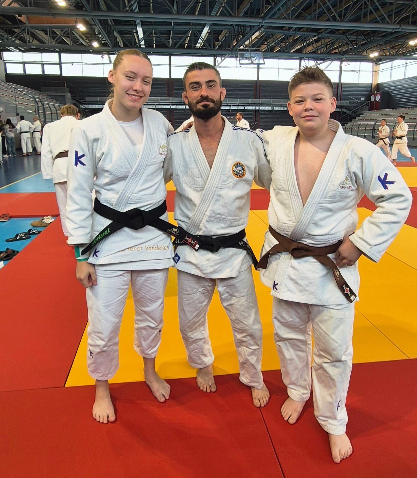 Judokas du JUDO Albères Illibéris au Tournoi Ne-Waza de Cabestany