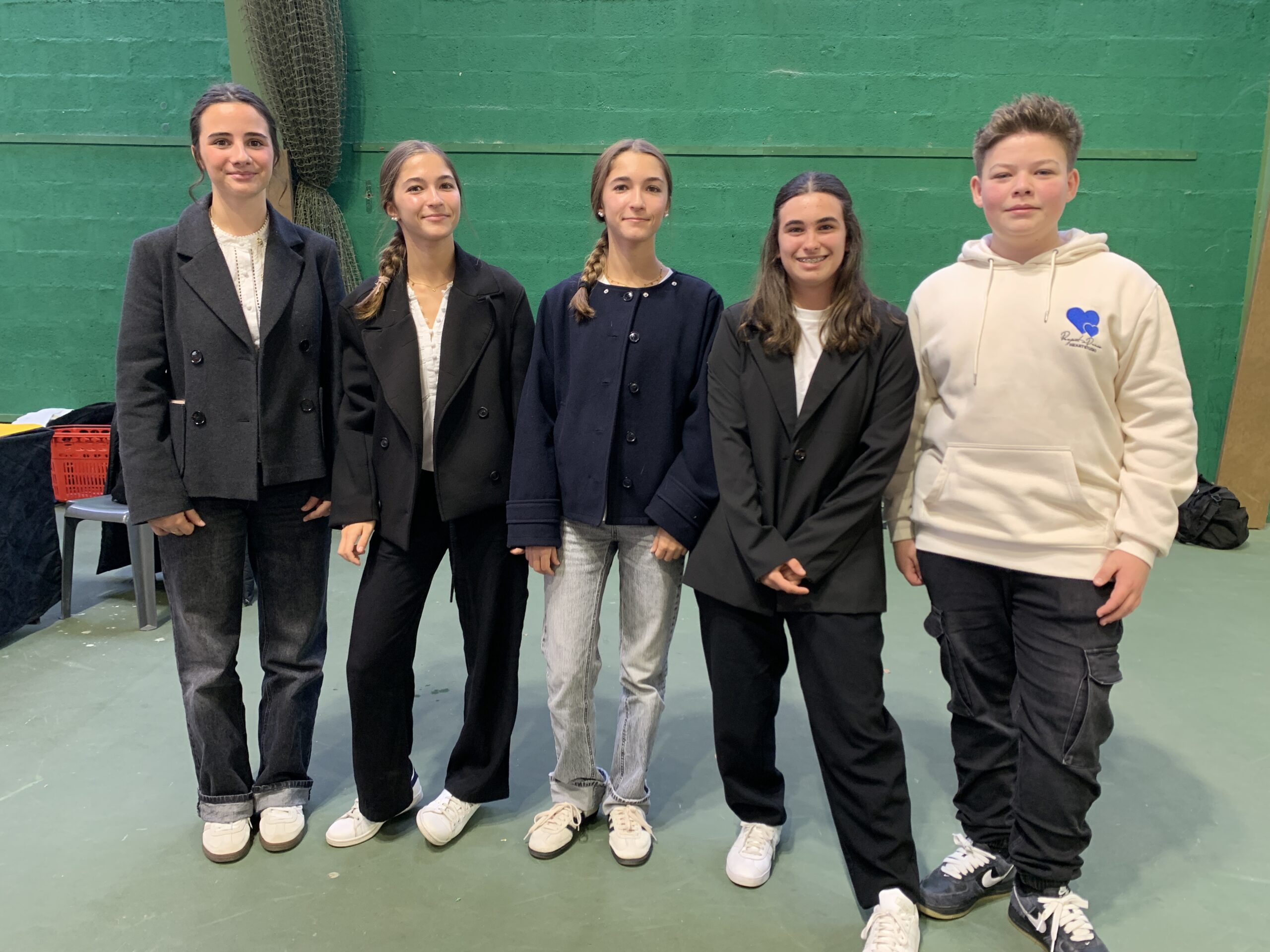 Jeunes commissaires sportifs du JUDO Albères Illibéris validant leur UV4 pour le 1er dan