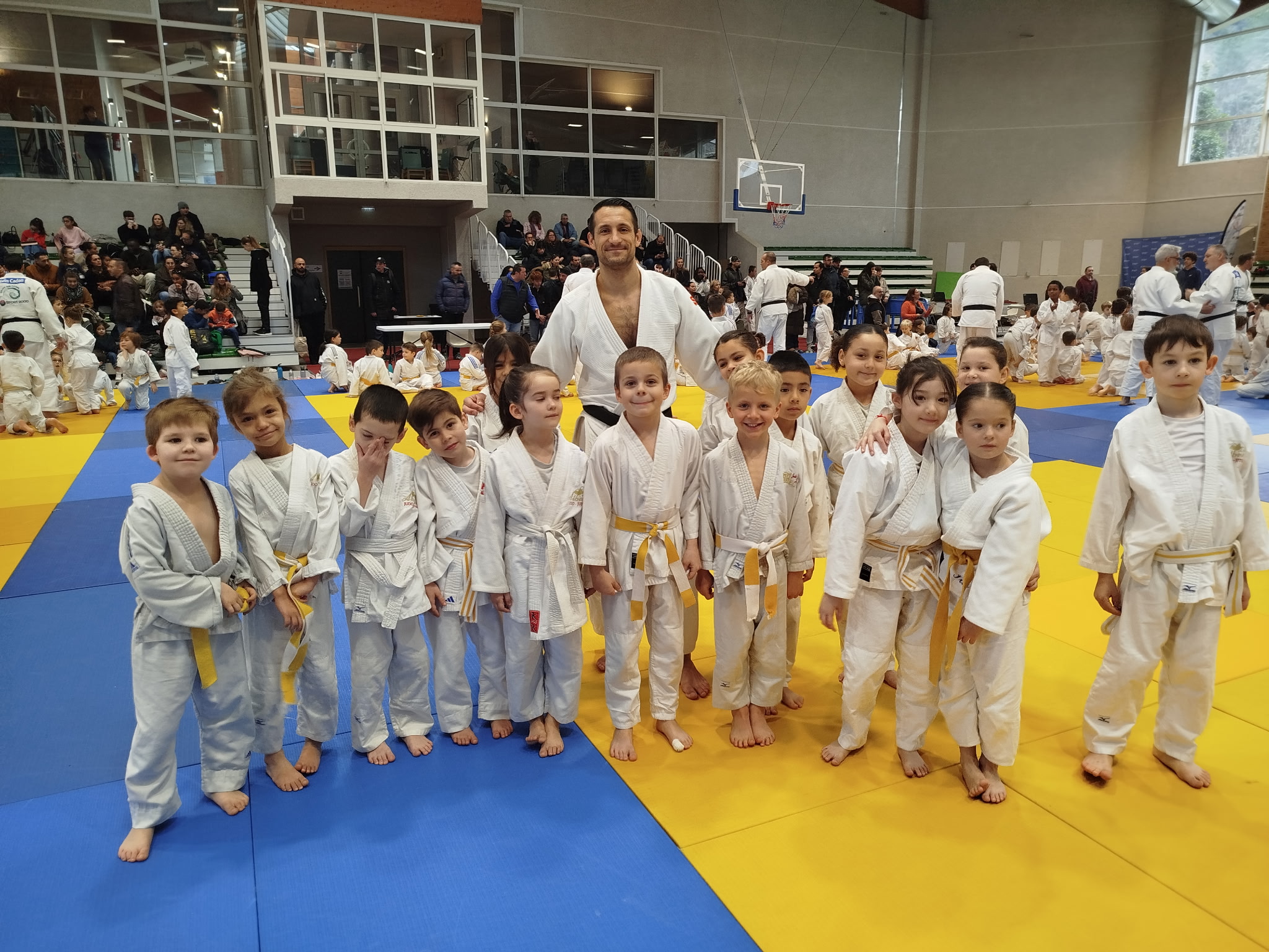 Animation mini-poussins JUDO Albères Illibéris – Arles-sur-Tech 1 février 2026