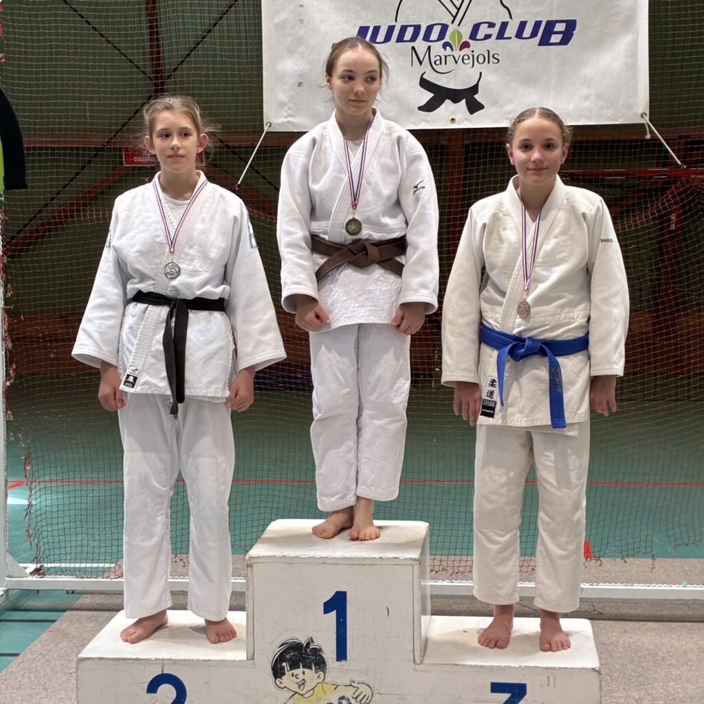 Anthéa Tissedre 3e en -48 kg à la zone Méditerranée cadettes à Marvejols