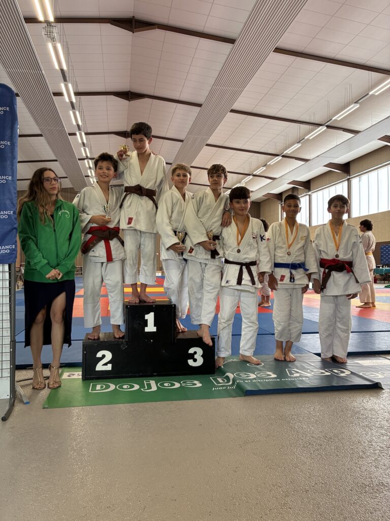 Matisse 3eme et Adem 5e – Groupe JUDO Albères Illibéris