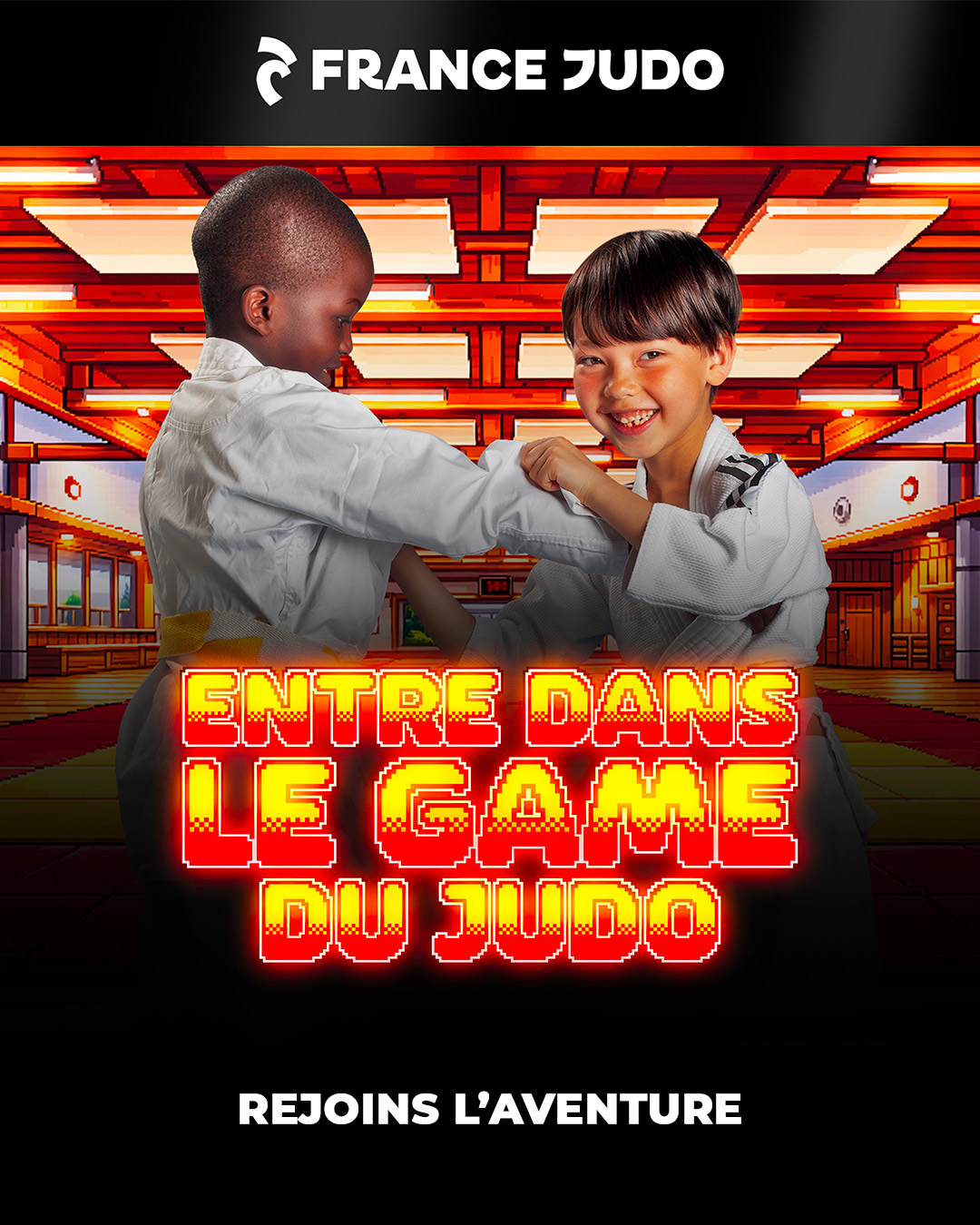 Campagne France Judo – Entre dans le game du judo