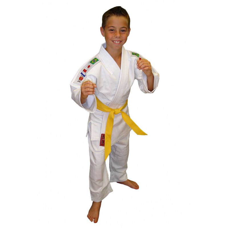 Judogi Karioka Challenger blanc